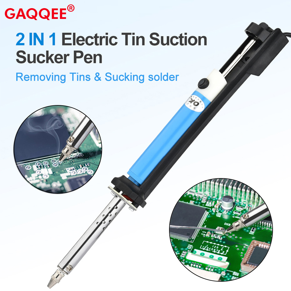 Desoldering Pump Electric Vacuum Station - التيار المتناوب 110 فولت/220 فولت الكهربائية