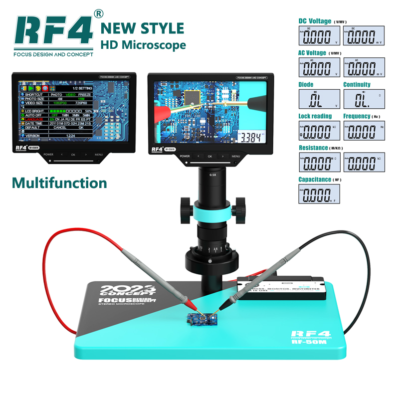 Simul-Focal Industrial Microscope 4K Hdmi - 1080P 4K HDMI USB الصناعية كاميرا
