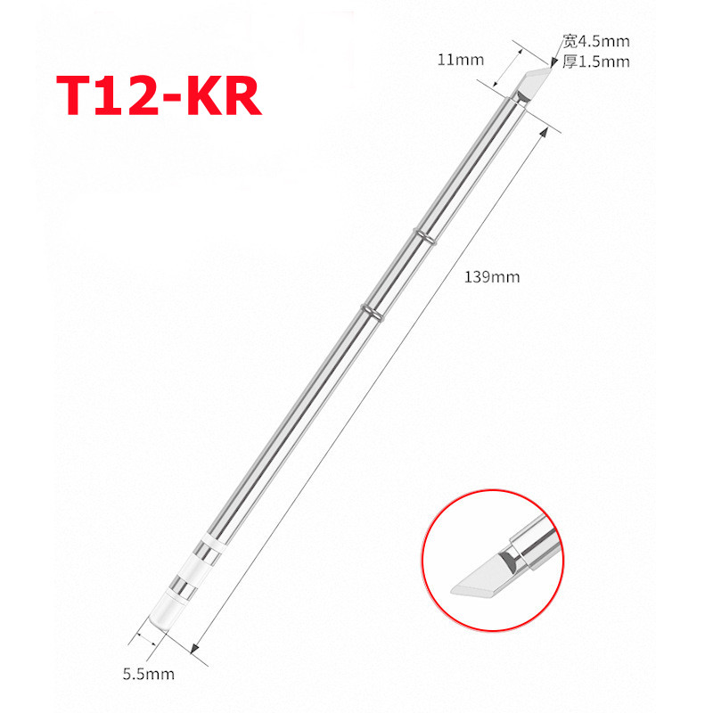T12 Soldering Station Oled - T12 لحام لحام الحديد نصائح T12KR