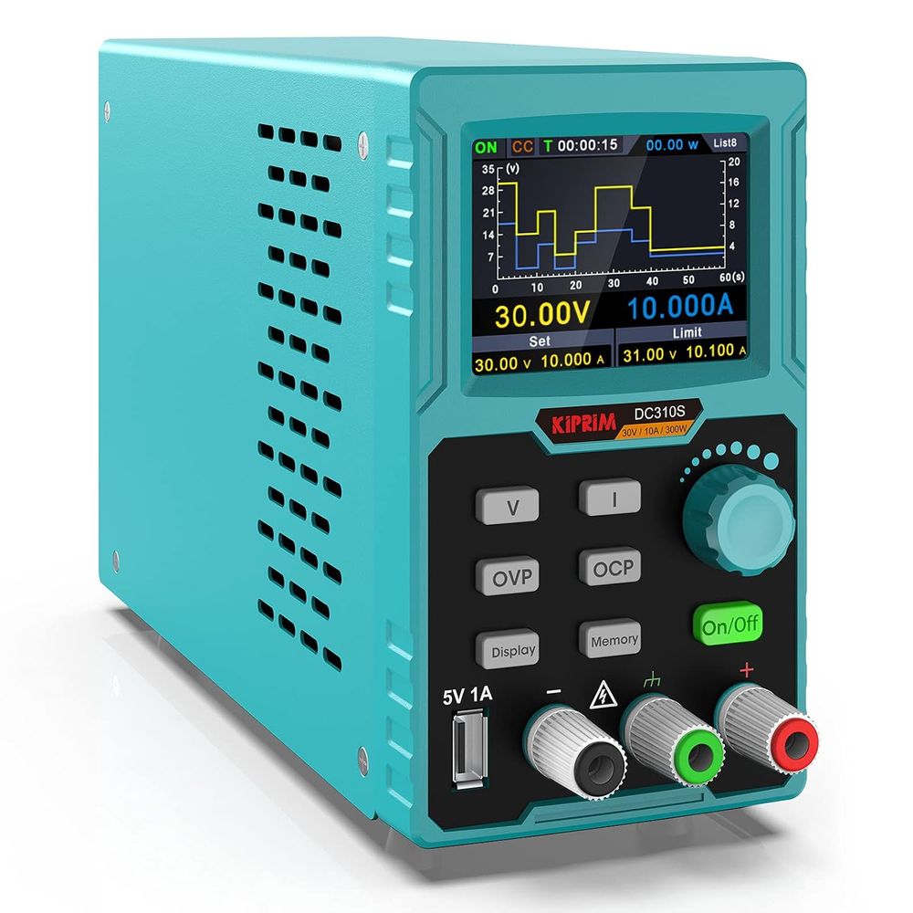 High Precision Dc Power Supply 30V 10A - مصدر طاقة تيار مستمر، 0-30 فولت