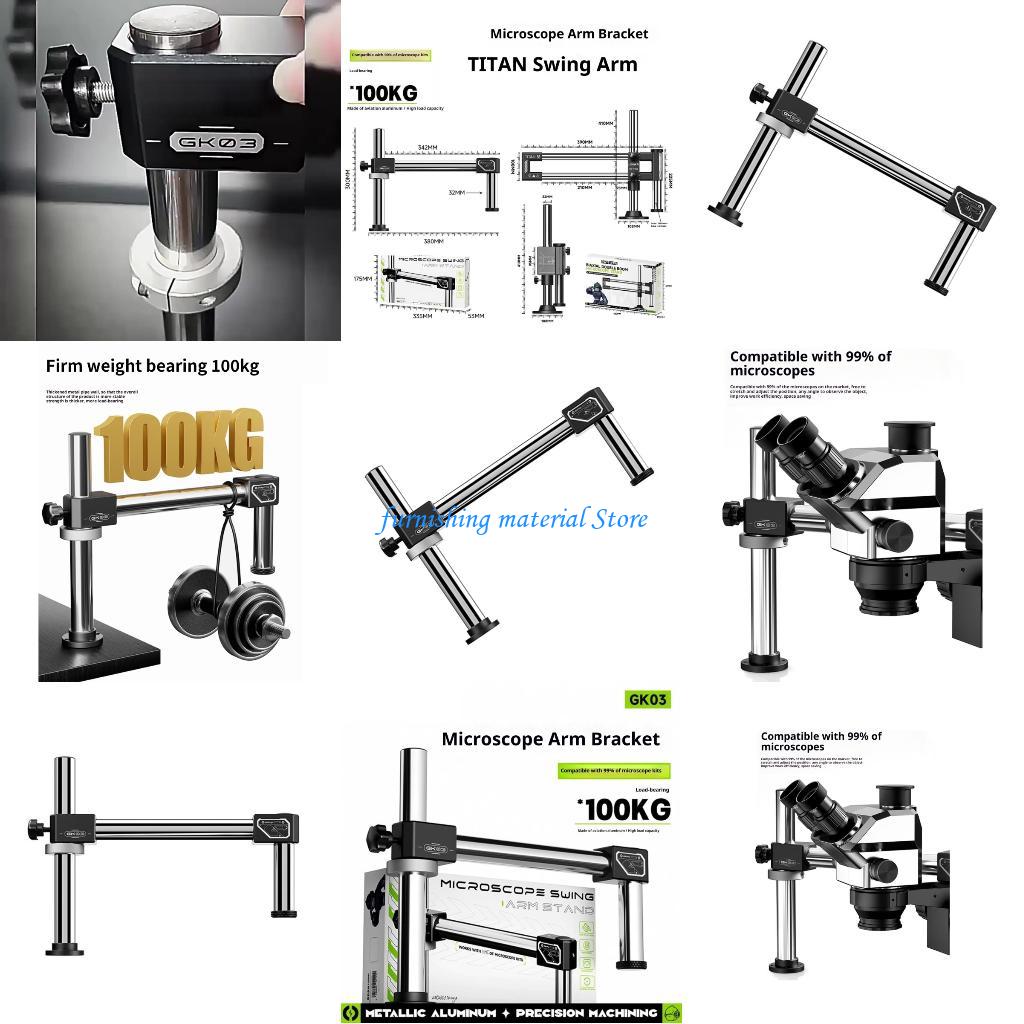 Articulating Arm Boom Stand Microscope - Y5GD حامل ذراع مزدوج ذراع مفصلي