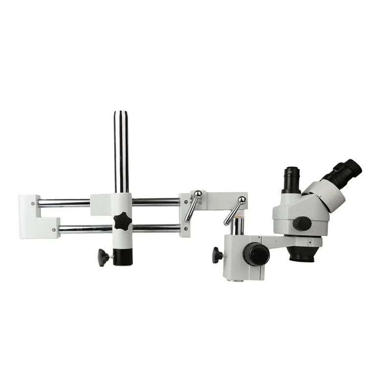 Trinocular Stereo Microscope 7X-45X - 2026/كايسي مجهر ثلاثي العينيات ستيريو بذراع
