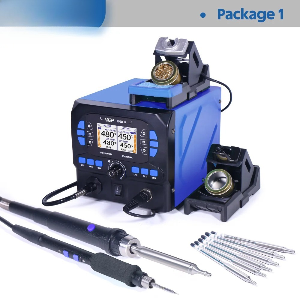 محطة إعادة عمل اللحام 992D-II  - مراجعة C210 Precision Soldering Station وسعره