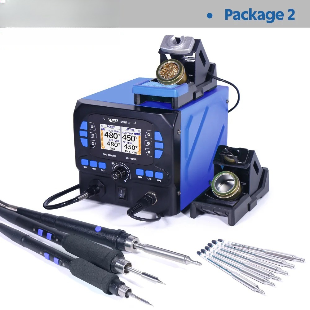 محطة إعادة عمل اللحام 992D-II  - مراجعة C210 Precision Soldering Station وسعره