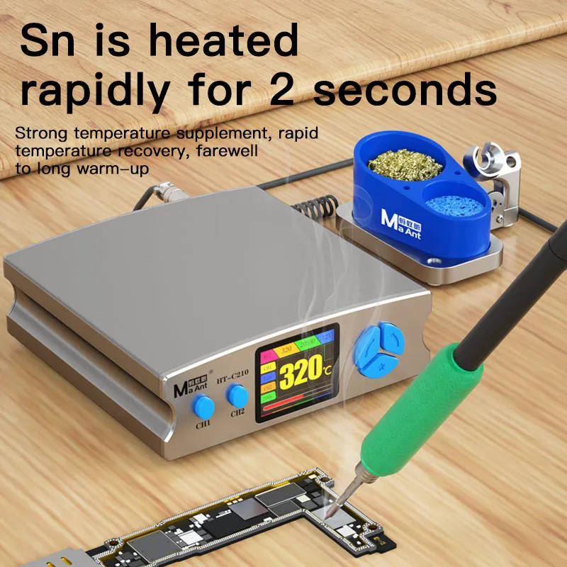 محطة لحام دقيقة MaAnt ، محطة ل - مراجعة C210 Precision Soldering Station وسعره