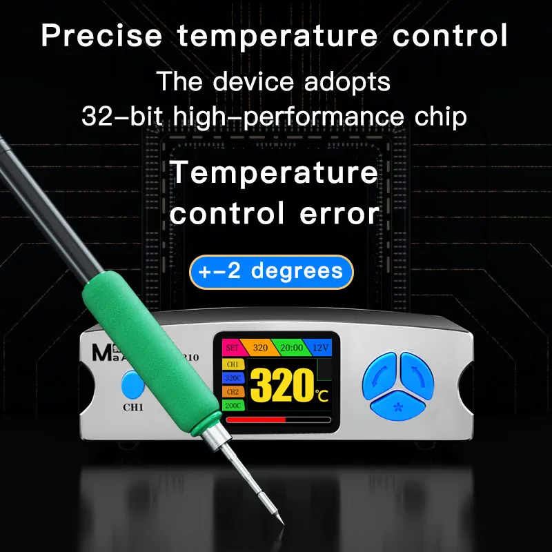 محطة لحام دقيقة MaAnt ، محطة ل - مراجعة C210 Precision Soldering Station وسعره