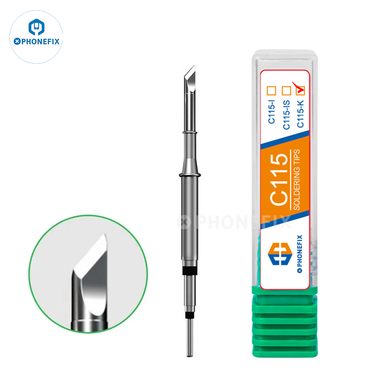 نصائح لحام الحديد متوافقة مع J - مراجعة C115 Nano Soldering Iron Station وسعره