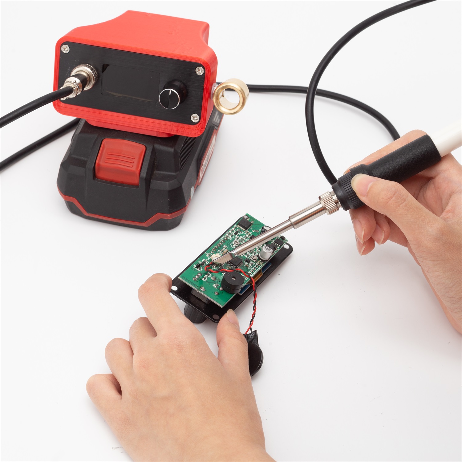 محطة لحام OLED T12 سريعة التسخ - مراجعة T12 Soldering Station Oled وسعره