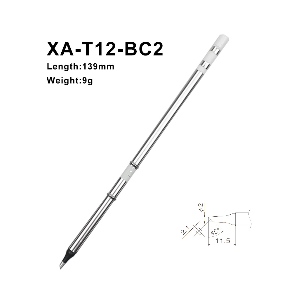 QUICKO XA عالية الجودة T12-BC2 - مراجعة T12 Soldering Station Oled وسعره