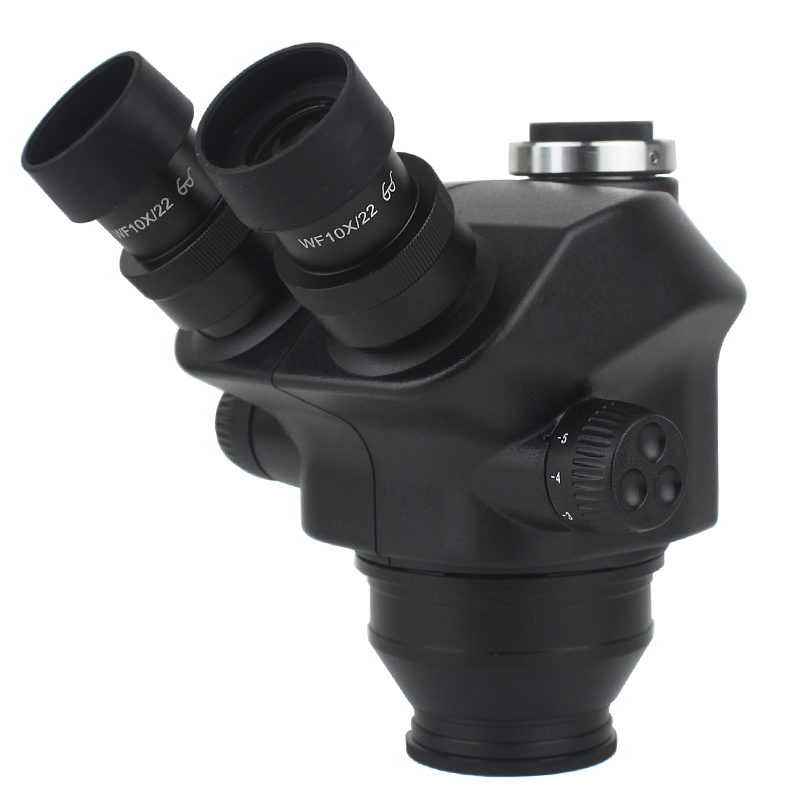 مجهر ستيريو ثلاثي العدسات قابل - مراجعة Simul-Focal Industrial Microscope 4K Hdmi وسعره