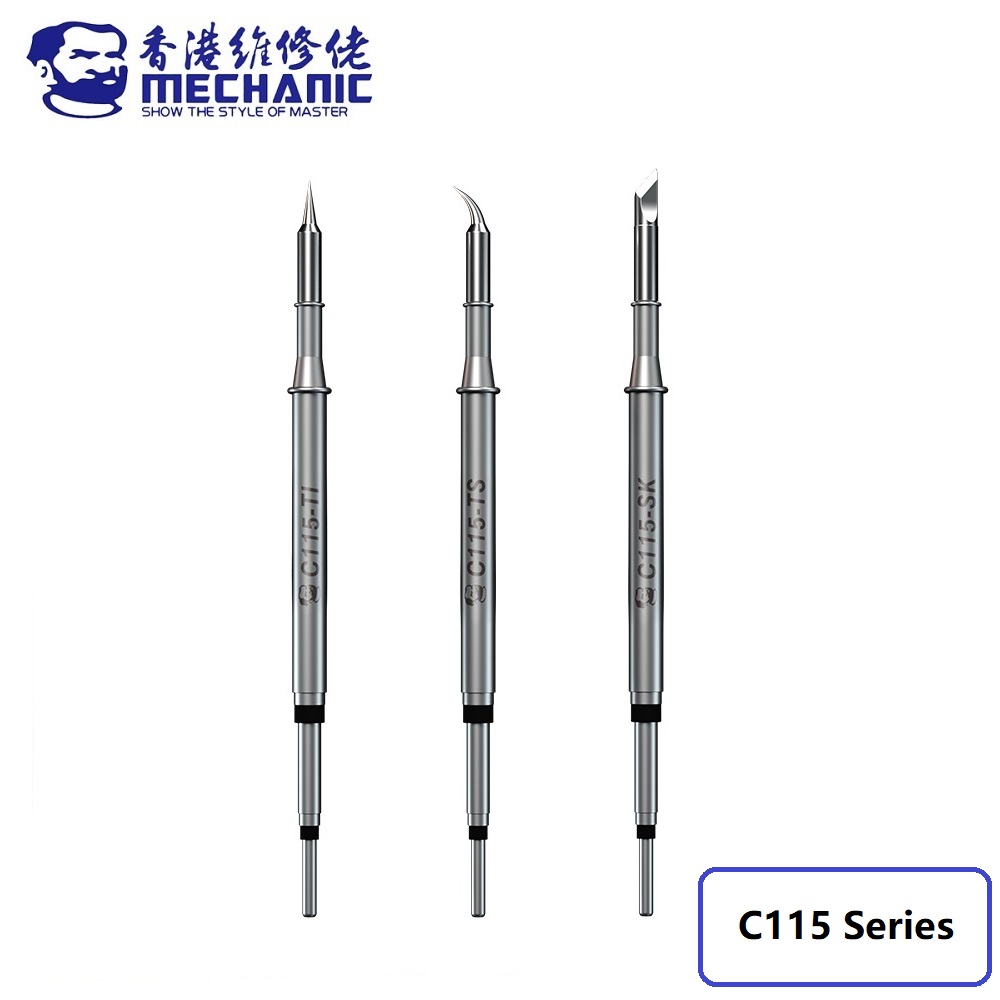 ميكانيكي C115 سلسلة نانو مستوى - مراجعة C115 Nano Soldering Iron Station وسعره
