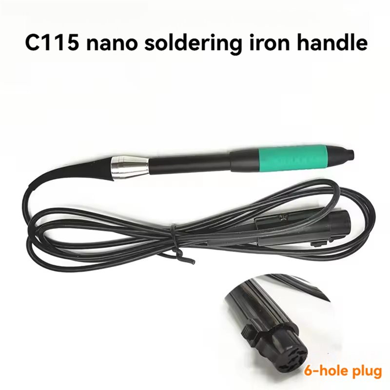 قابس DT16 العالمي من سلسلة C11 - مراجعة C115 Nano Soldering Iron Station وسعره