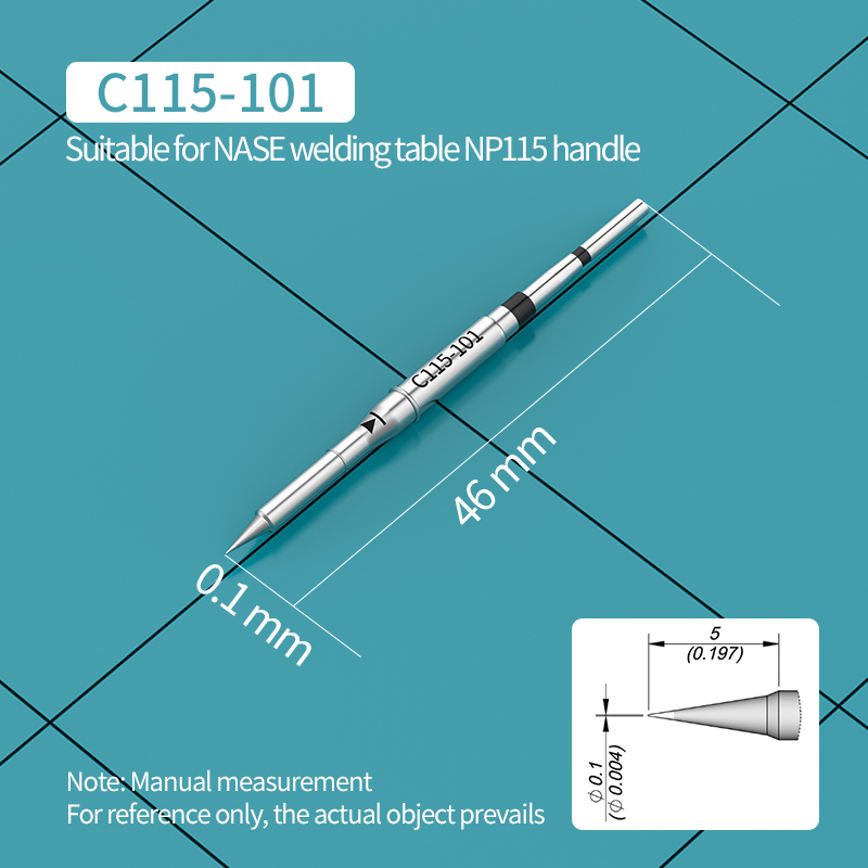 رؤوس لحام بديلة C115-128 222 2 - مراجعة C115 Nano Soldering Iron Station وسعره