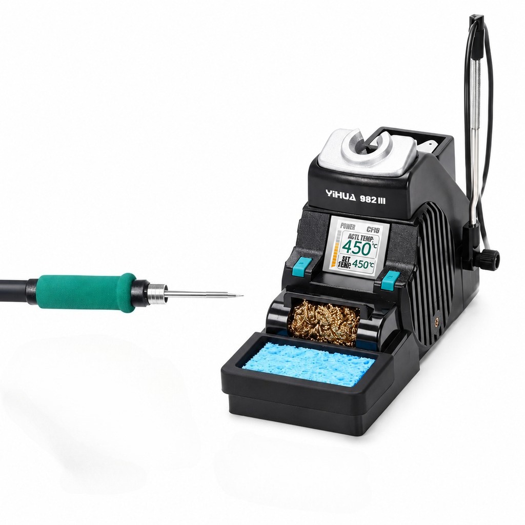 محطة لحام دقيقة YIHUA 982-III  - مراجعة C210 Precision Soldering Station وسعره