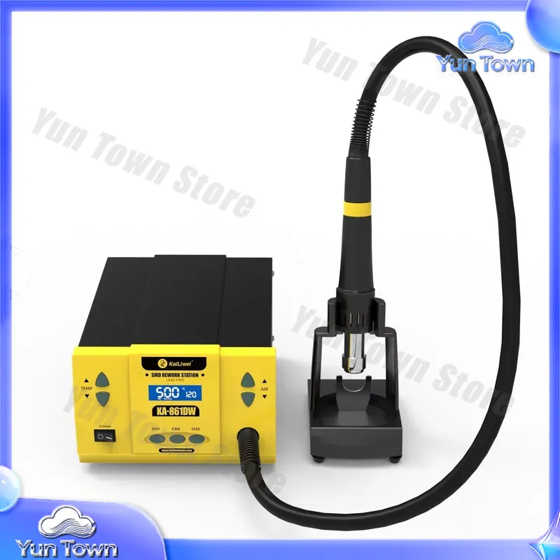 محطة إعادة عمل بالهواء الساخن  - مراجعة Hot Air Rework Station 861Dw وسعره