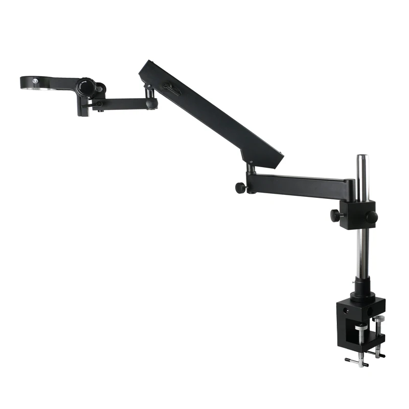 حامل بذراع مفصلي قابل للتعديل  - مراجعة Articulating Arm Boom Stand Microscope وسعره