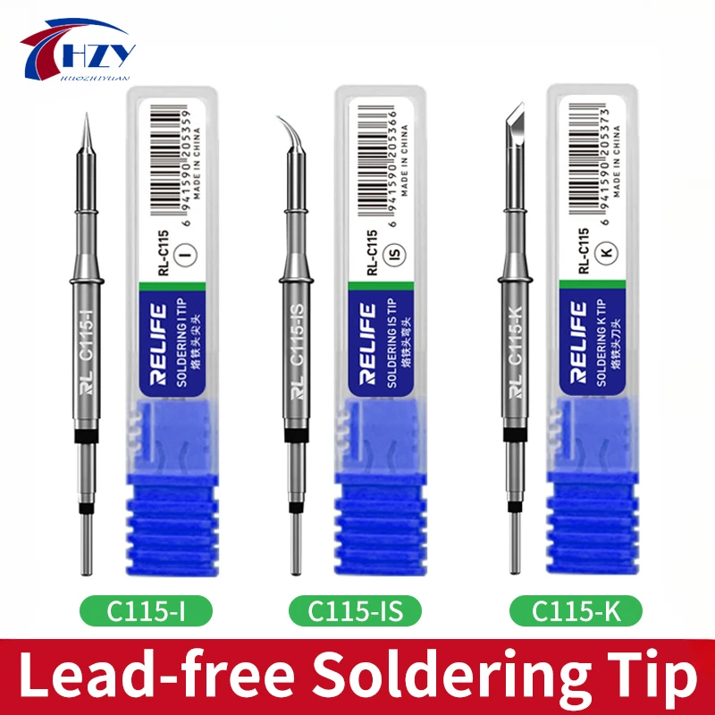 RELIFE C115-K/I/IS نانو المستو - مراجعة C115 Nano Soldering Iron Station وسعره