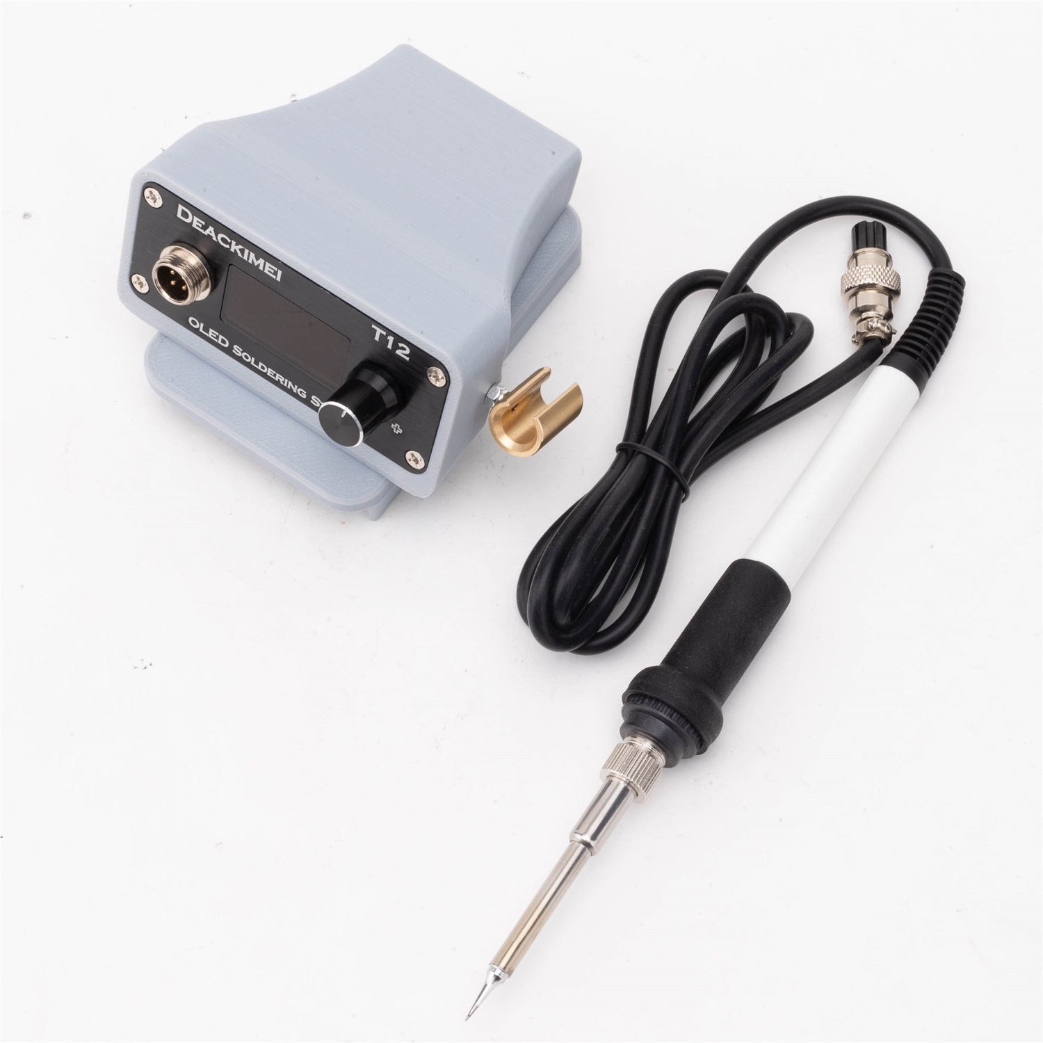 محطة لحام محمولة لاسلكية من Gr - مراجعة T12 Soldering Station Oled وسعره