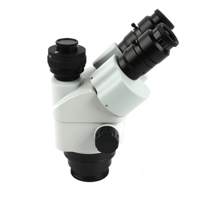 7x-45x صناعة ثلاثي العينيات مج - مراجعة Trinocular Stereo Microscope 7X-45X وسعره