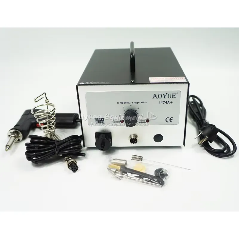 محطة إزالة اللحام الكهربائية B - مراجعة Desoldering Pump Electric Vacuum Station وسعره